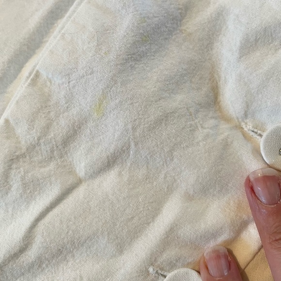 White long sundress, buttons all the way up, ties at neck, size small - Picture 4 of 7